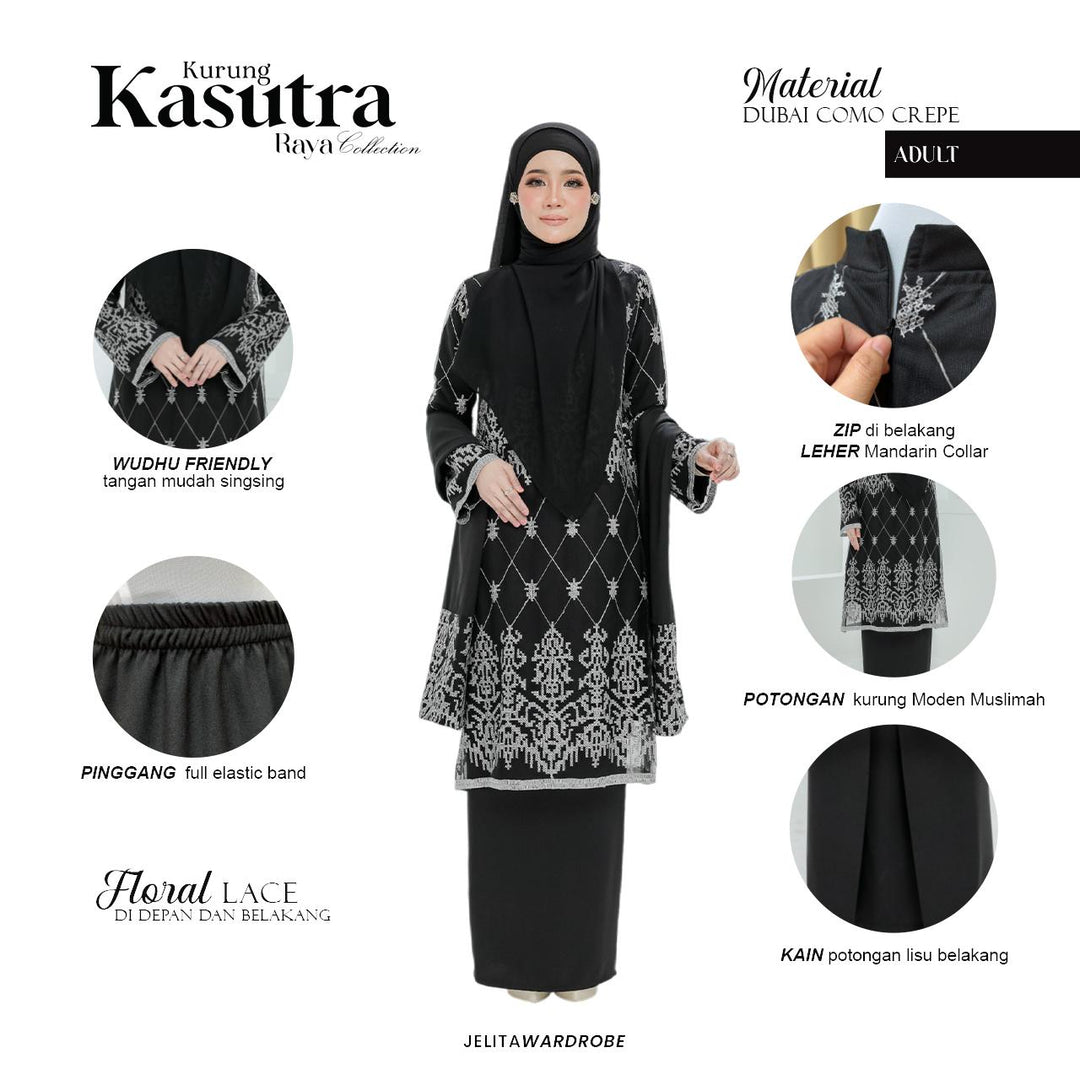 Kurung Kasutra Dewasa