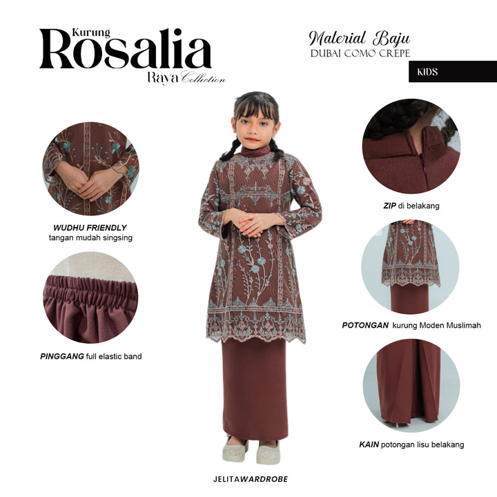 Kurung Rosalia Kids