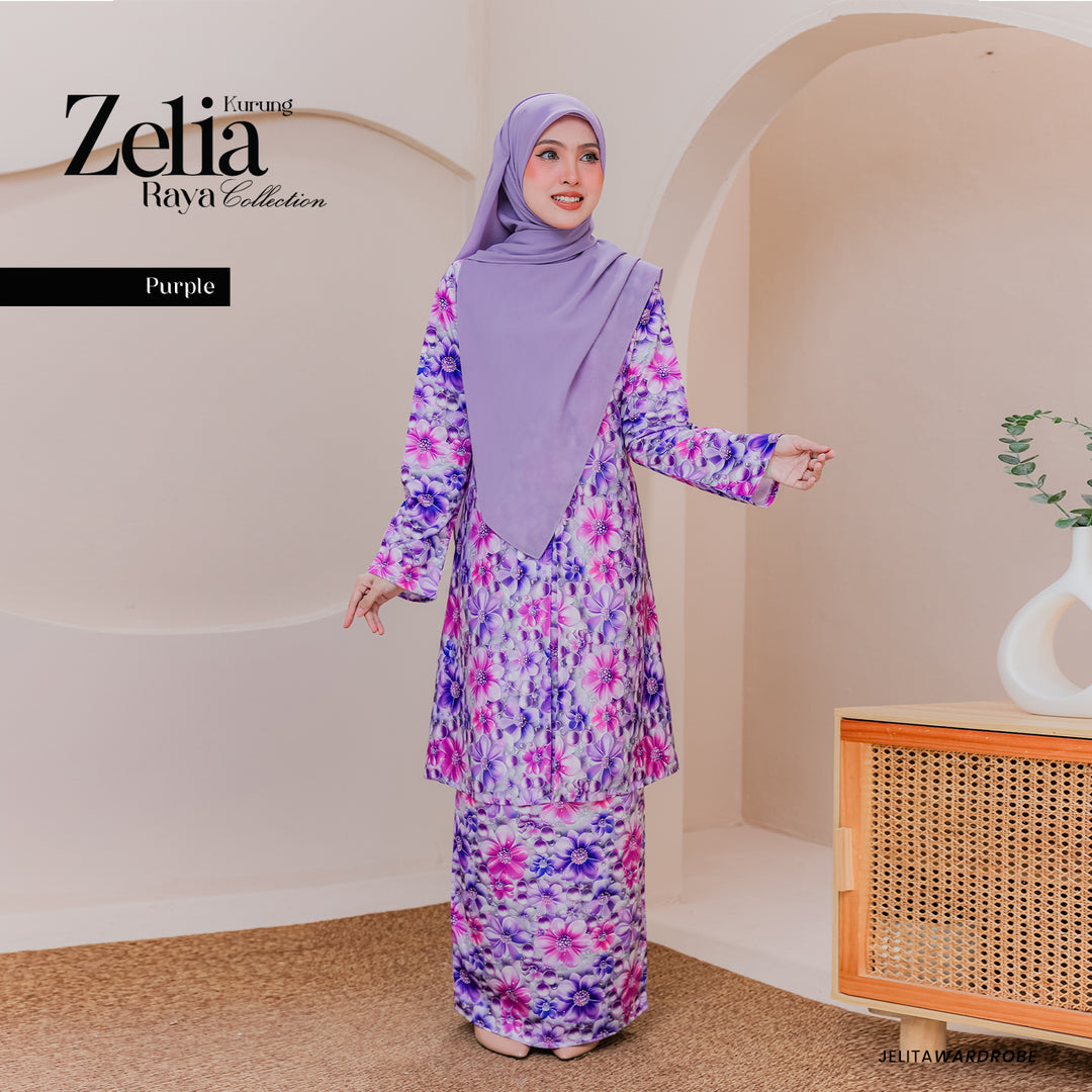 Kurung Zelia Dewasa