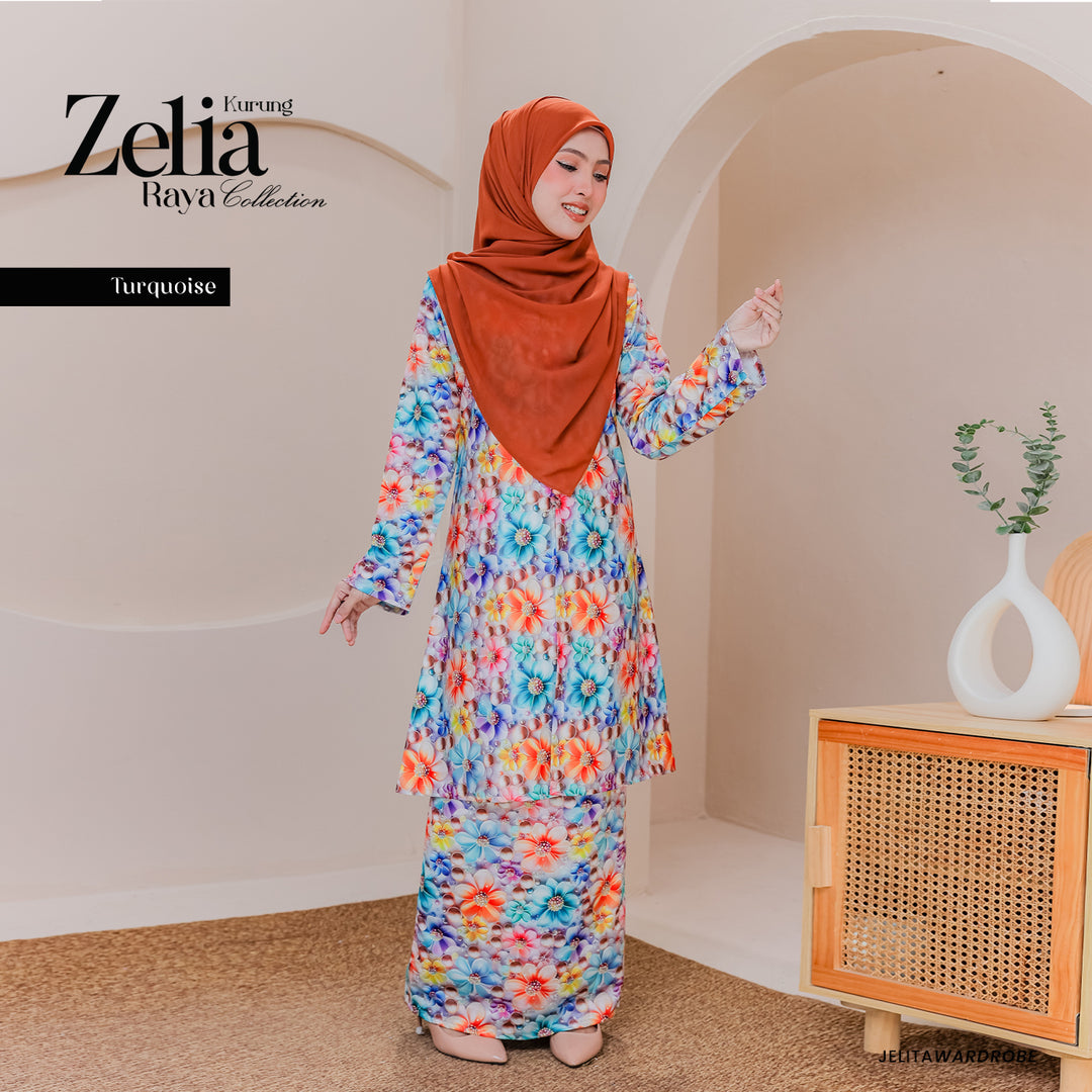 Kurung Zelia Dewasa