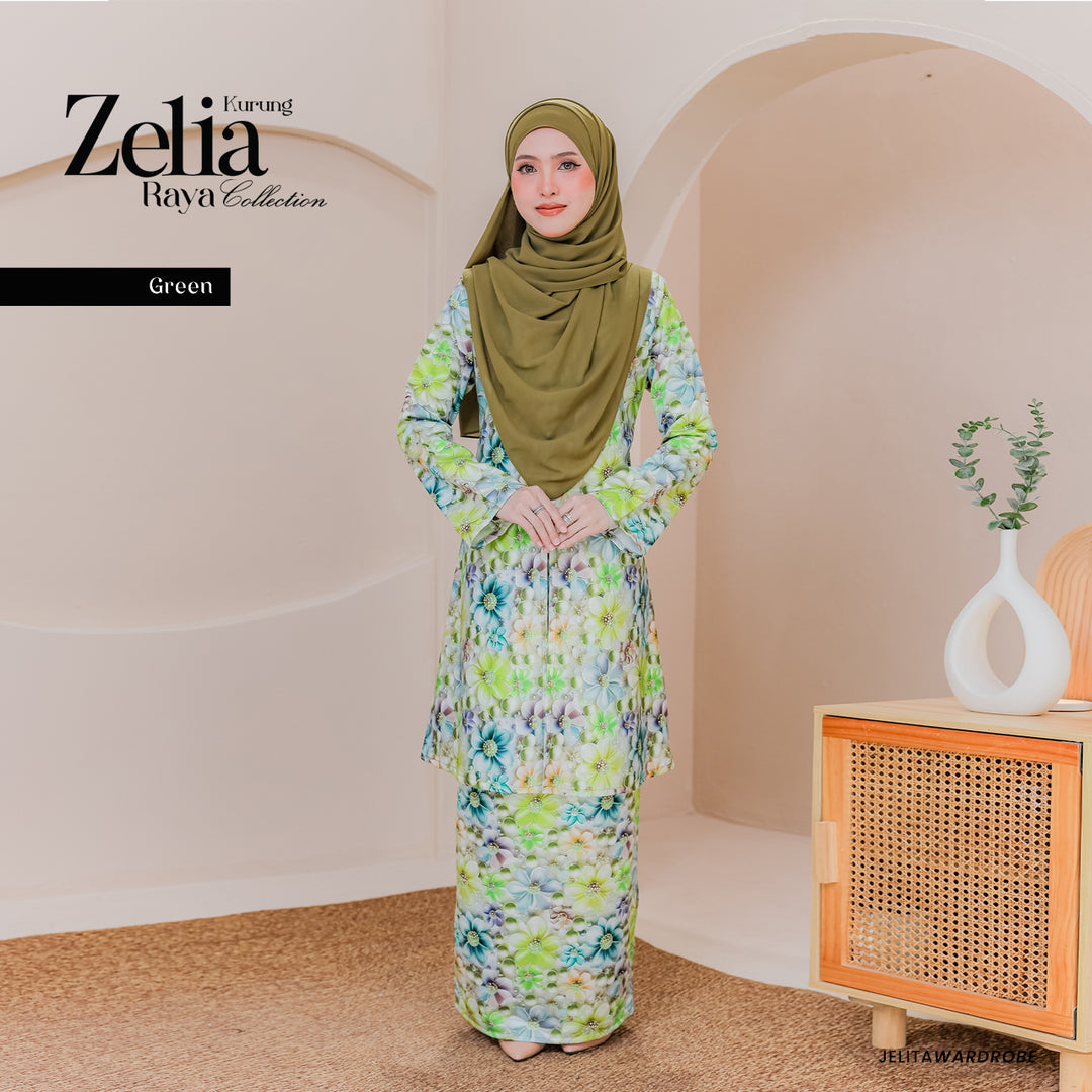 Kurung Zelia Dewasa