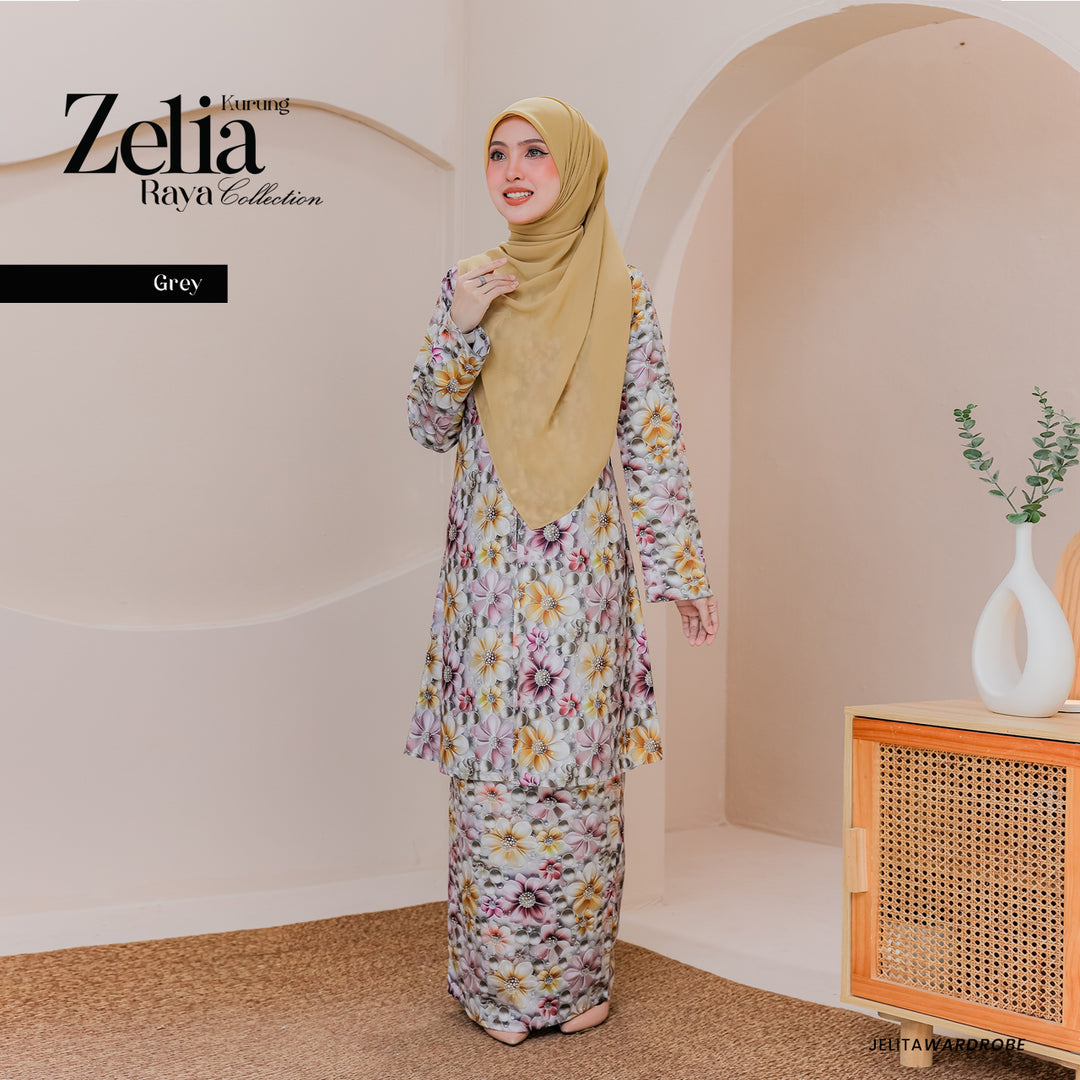 Kurung Zelia Dewasa