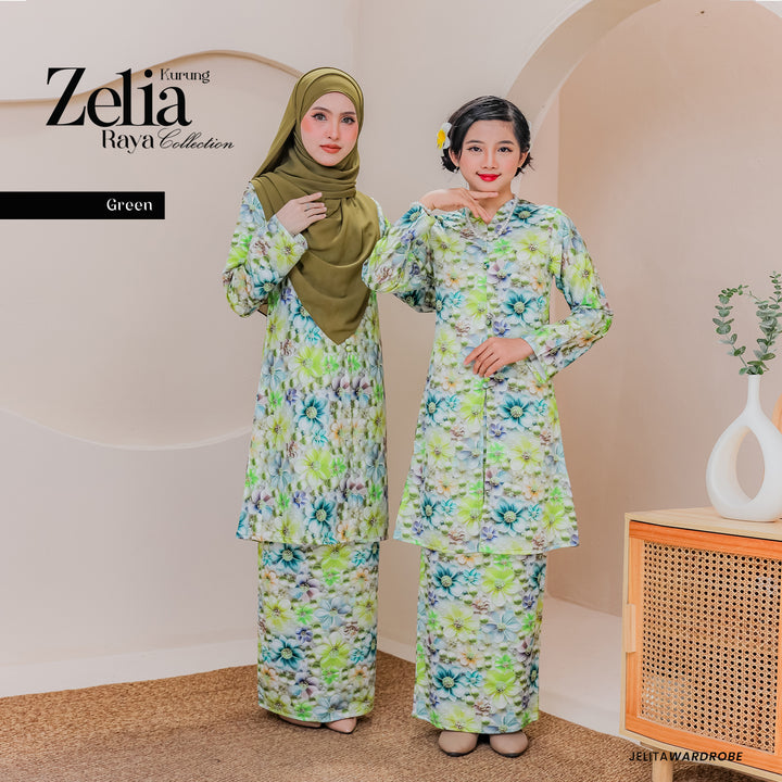 Kurung Zelia Dewasa