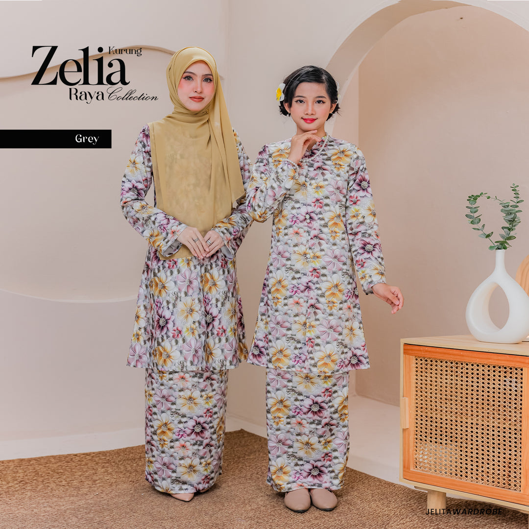 Kurung Zelia Dewasa