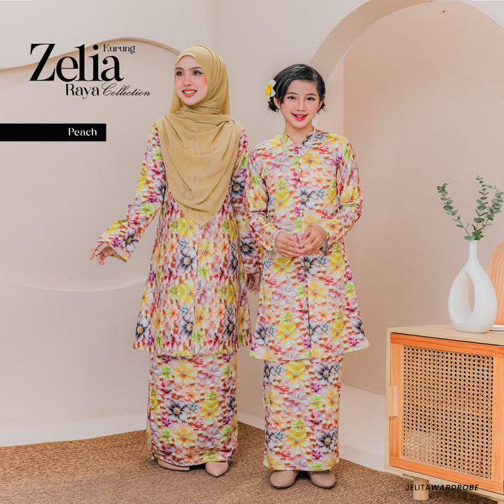 Kurung Zelia Dewasa