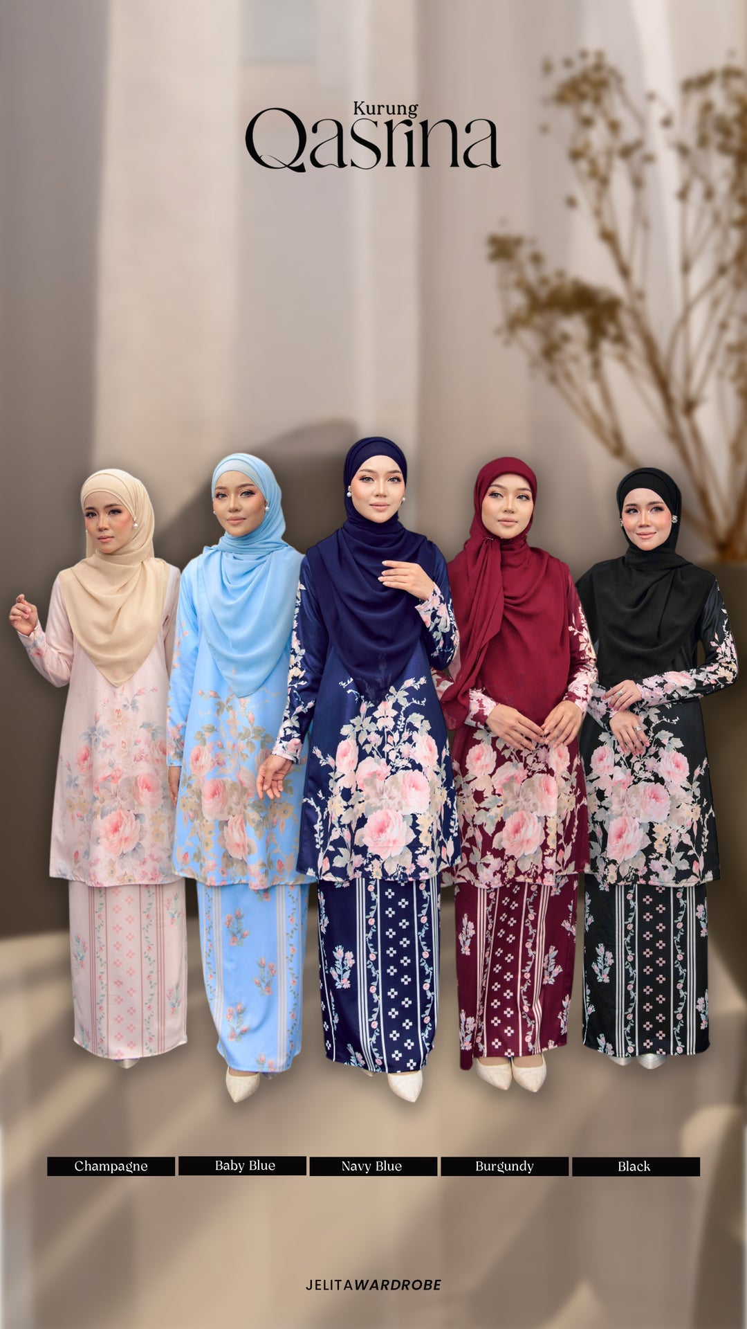 Kurung Qasrina Dewasa