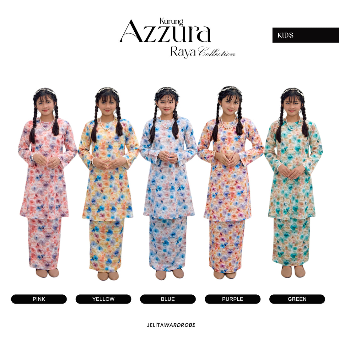 Kurung Azzura Kids