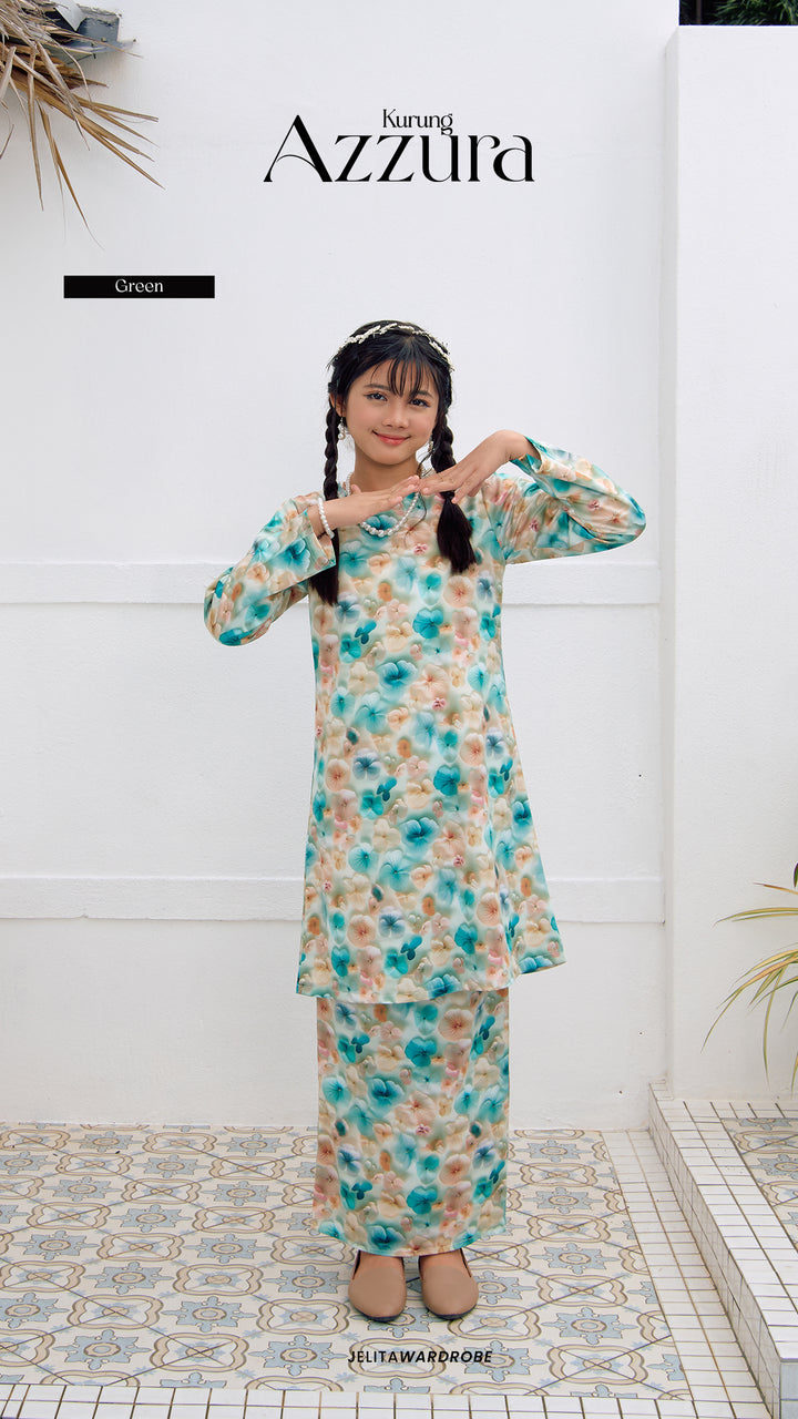 Kurung Azzura Kids