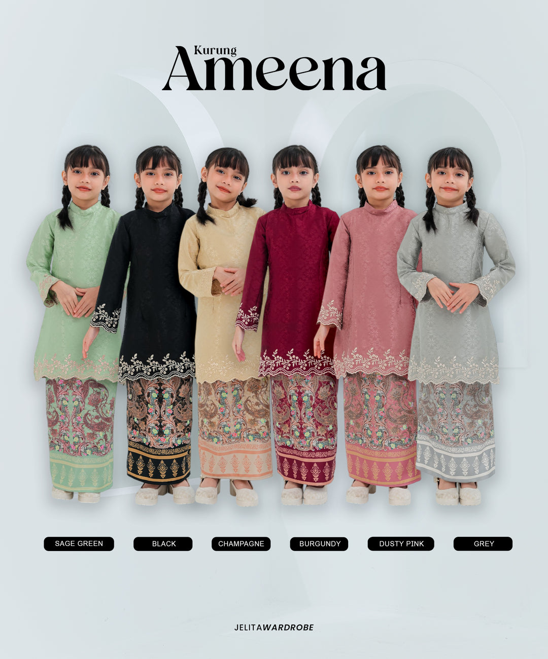 Kurung Amena Kids