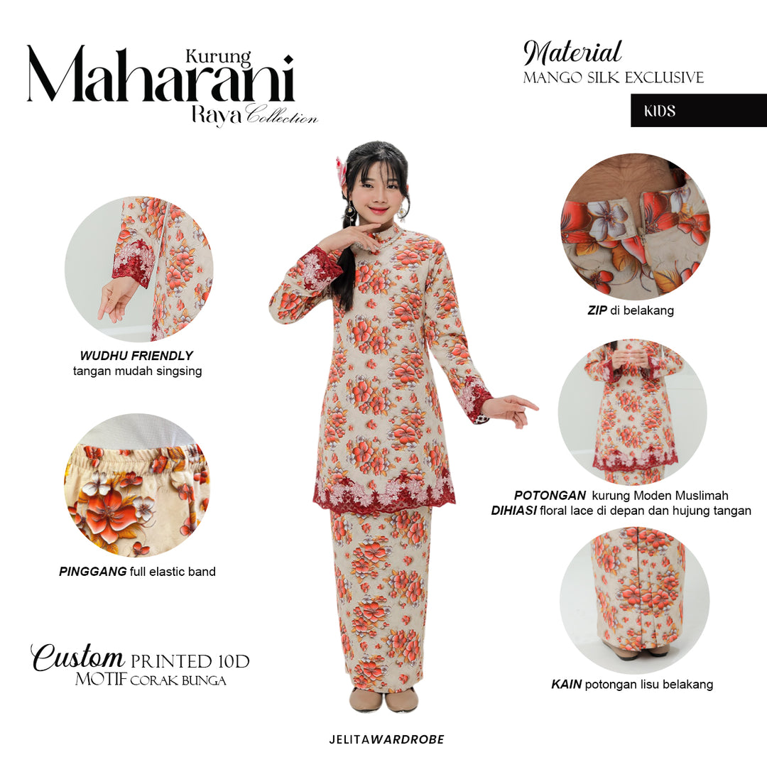 Kurung Maharani Kids