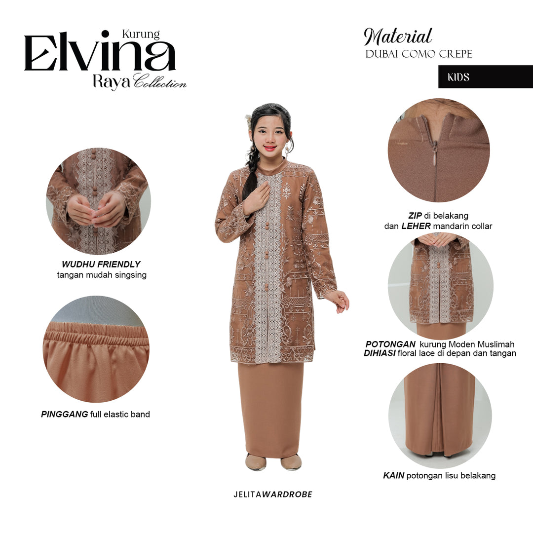 Kurung Elvina Kids