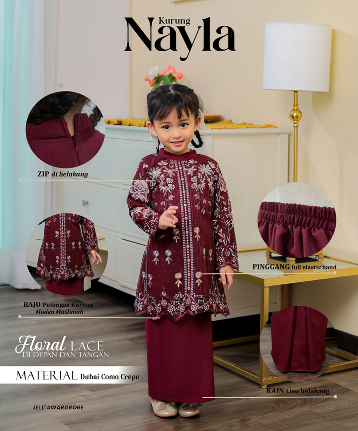 Kurung Nayla Kids