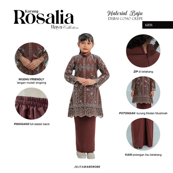 Kurung Rosalia Kids