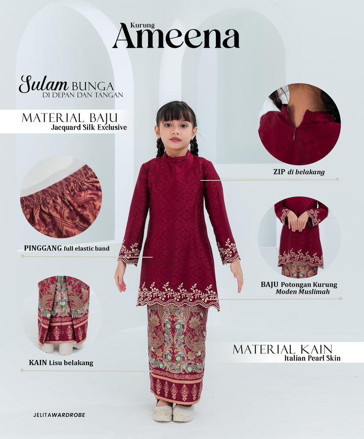 Kurung Amena Kids