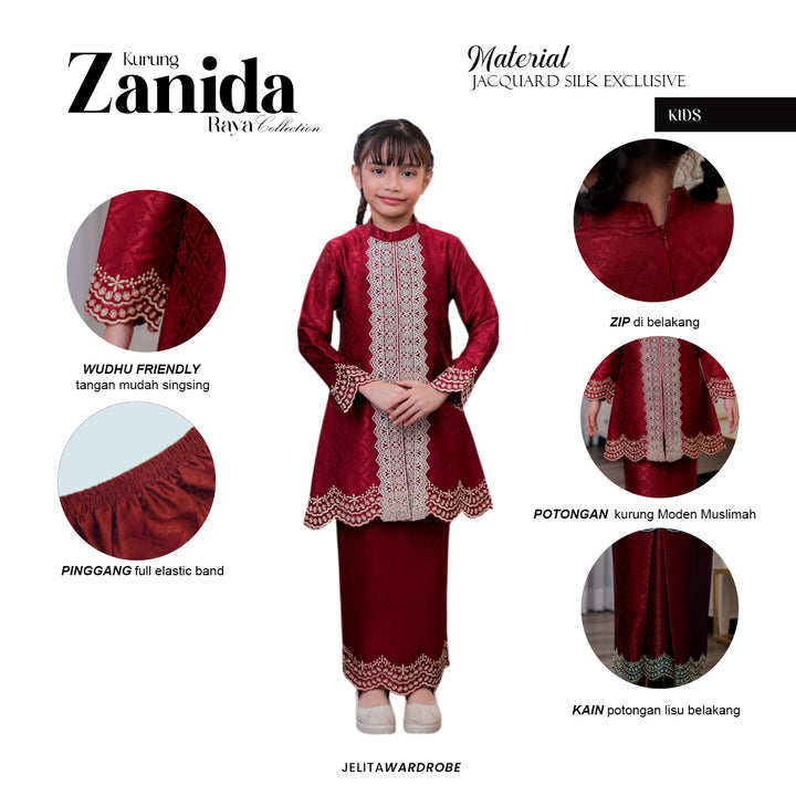 Kurung Zanida Kids