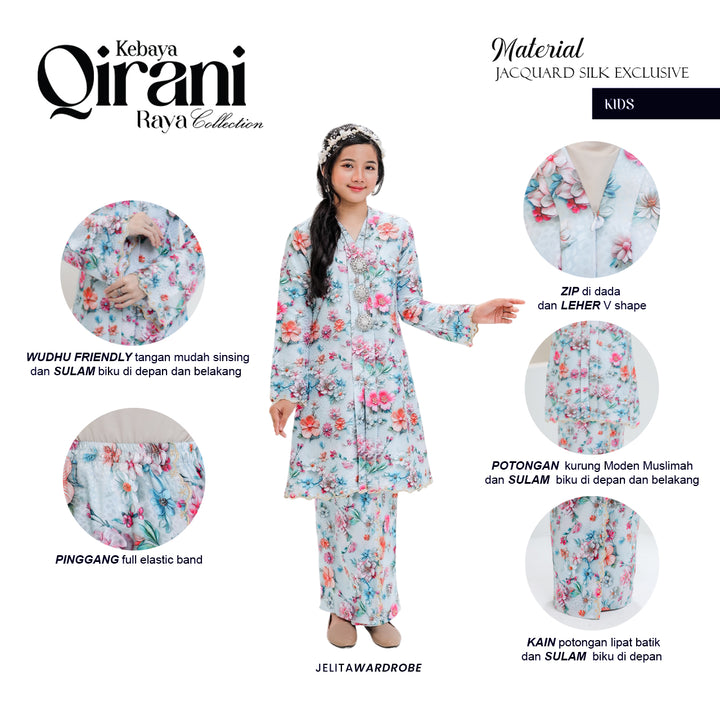 Kebaya Qirani Kids