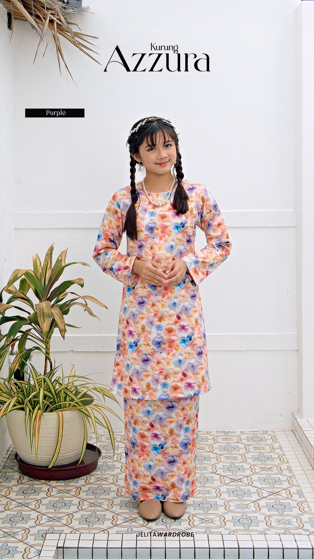 Kurung Azzura Kids