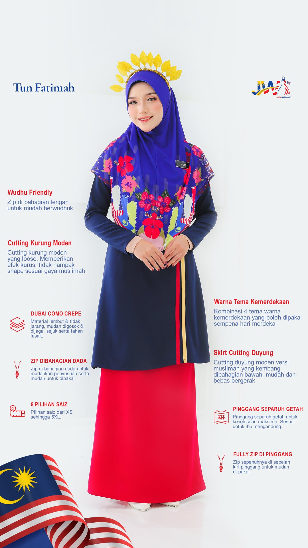 Kurung Merdeka Tun Fatimah