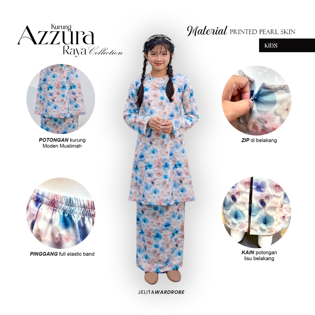 Kurung Azzura Kids